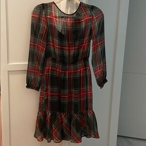 J Crew Tartan Dress